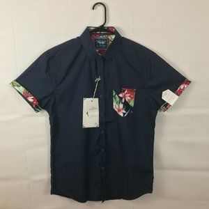 Craft+Flow Voyage Hawaiian Mens Button Down Shirt